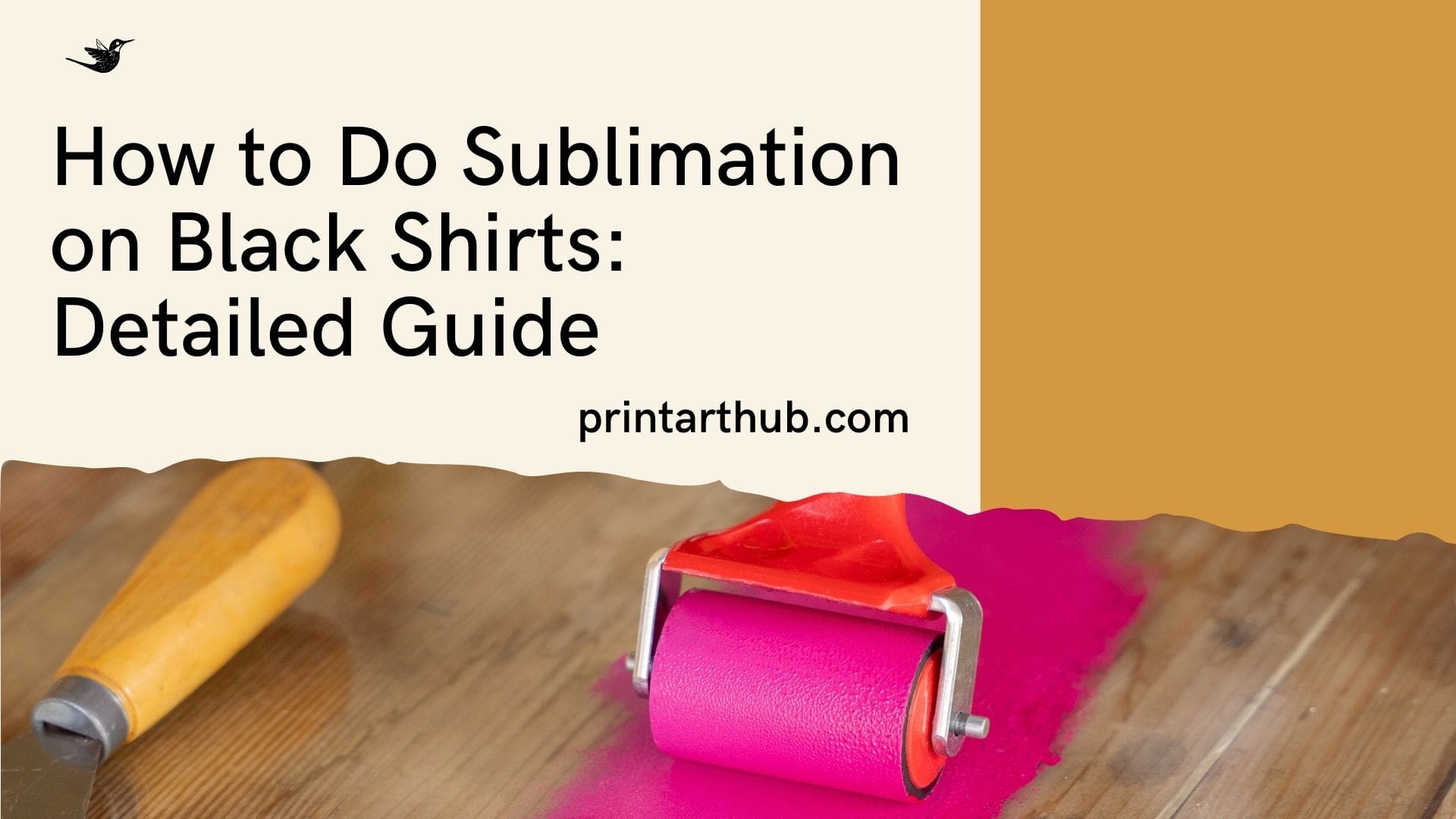 Sublimation On Black Shirts